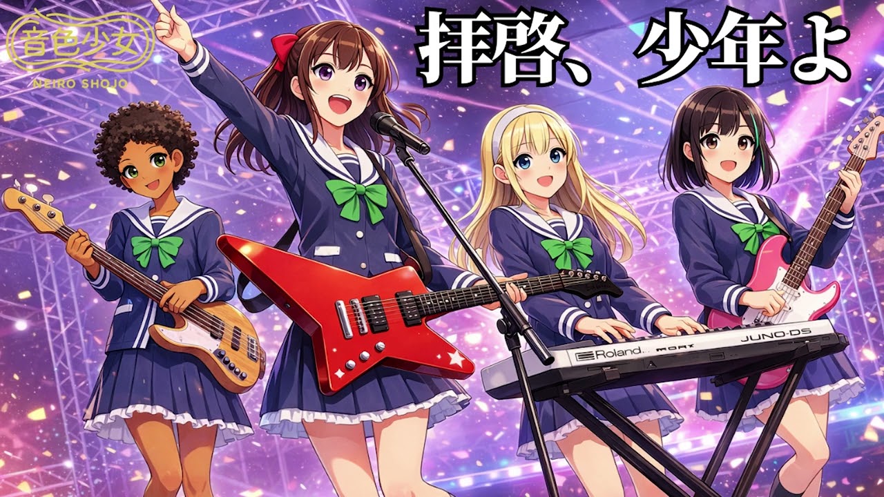 【バンドver】拝啓、少年よ - Hump Back / 音色少女【麻ヶ丘高校軽音部】