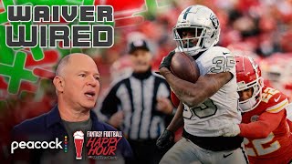 Week 17 waiver wire: Zamir White, Khalil Herbert, others + Week 16 reaction | Happy Hour (FULL SHOW)