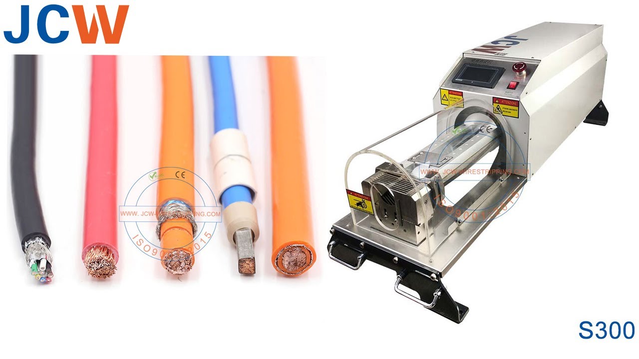 Wire Stripping Machine JCWS300丨High Voltage Cable/EV Cable/New Source