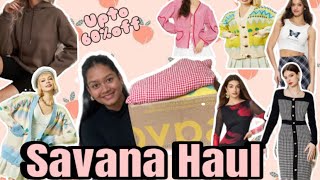 Download Lagu First Time try on SAVANA HAUL || viral winter wear and dresses MP3