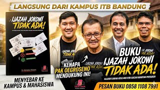 🔴 Langsung Dari PERPUS ITB Bandung❗Buku Ijazah Jokowi Tidak Ada! Menyebar Ke Kampus & Mahasiswa❗