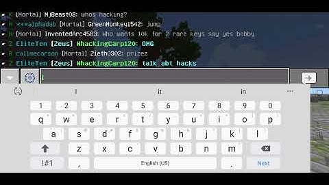Hacker in pvp(primegames)
