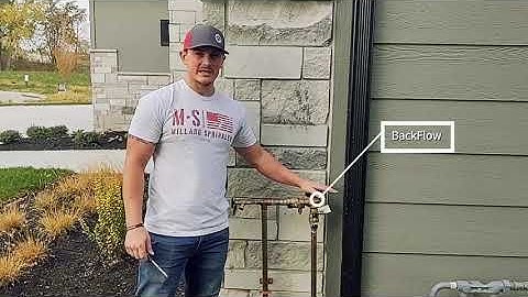 Draining Your Backflow / Winterization