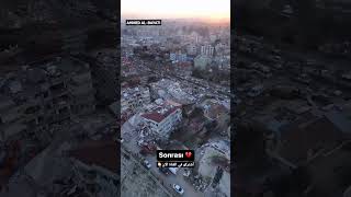 شاهدو الدمار الذي حصل في انطاكيا تركيا بعد الزلزال 💔