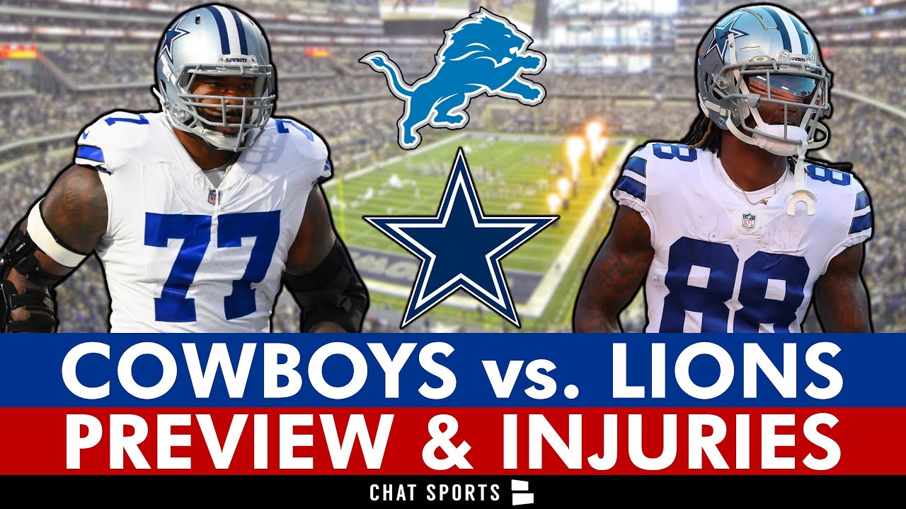 5 things to watch: Lions at Cowboys