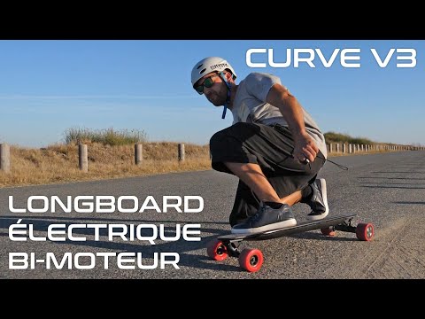 Skateboard électrique EVO- Spirit Curve V3, 36V 8.7ah