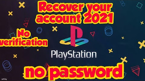 How to recover your playstation account without password and Email bypass verify DOB (PsnHack 2021)