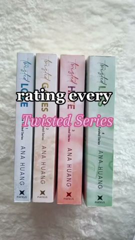 Rating every book in the twisted series #booktube #bookrecommendations #bookreview #bookrecs