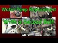 Water Pump with Seized Bolt - How To Remove It