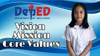 DepEd Vision, Mission and Core Values | Grade 2 | Bella Fadz