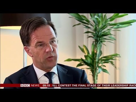 Dutch PM Mark Rutte dicusses Brexit on Radio 4 Today programme
