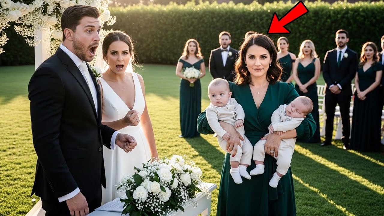 Ex-Husband Invited His Ex-Wife to Humiliate Her At His Wedding – But She Showed Up with Twins and...