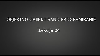 Tutorial 1.4, Java Klasa-Objekat-Referenca-Instanca