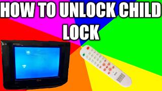 How to Unlock Child Lock (Remote Trick)