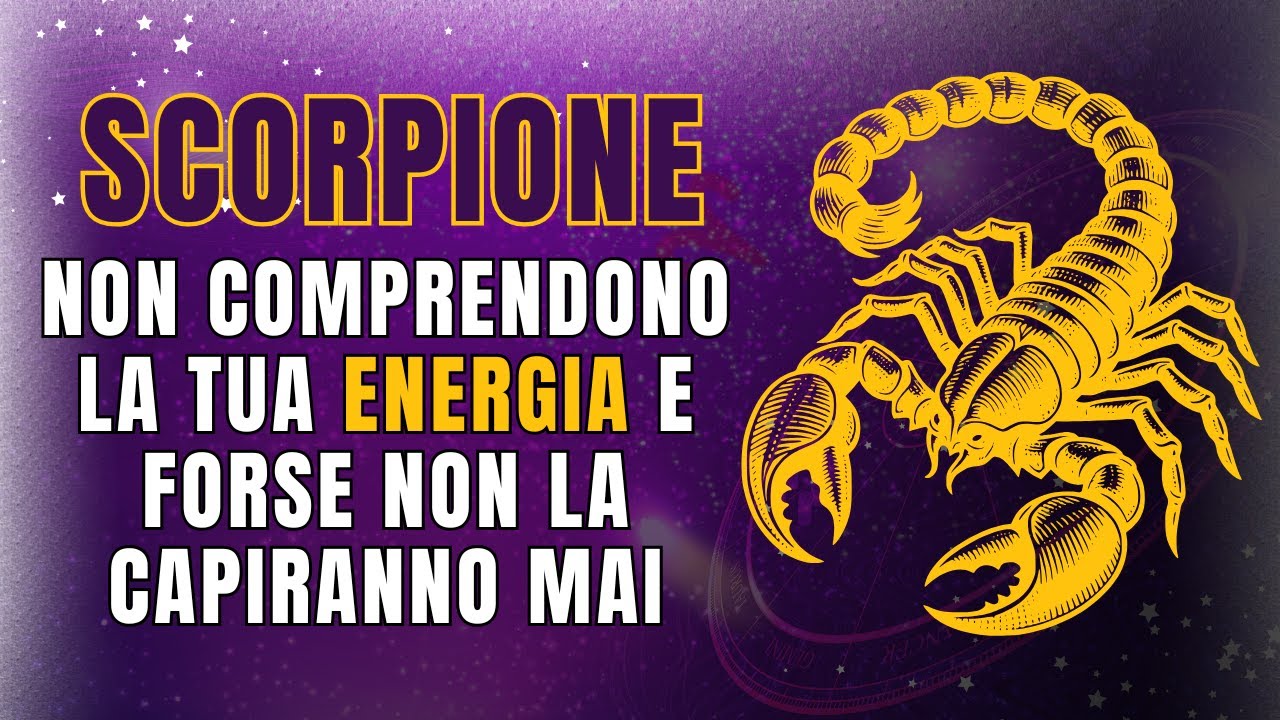 ♏Perché l’ENERGIA di SCORPIONE spaventa così tante persone? La RISPOSTA è nell...