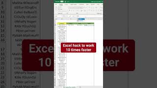 short excel howto