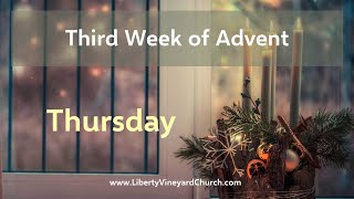 Multimedia Advent Devotional - Week 3, Thursday - Luke 1:39-45