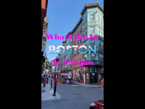 Boston Mini Vegan Food Guide