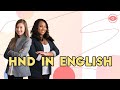 Course details of hnd in english  sliate hnd ati