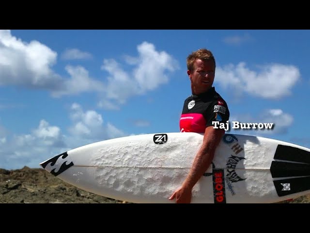 タジ・バロウ フロントサイドターン スーパースローモーション