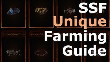 SSF Unique Farming Guide - From League Start to Endgame - Path of Exile 3.26 Secrets of the Atlas