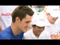 Bernard Tomic launches Medibank Junior Development Series