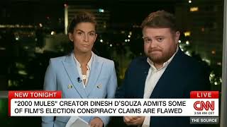Dinesh D'Souza Admits 2000 Mules was Based on Misinformation