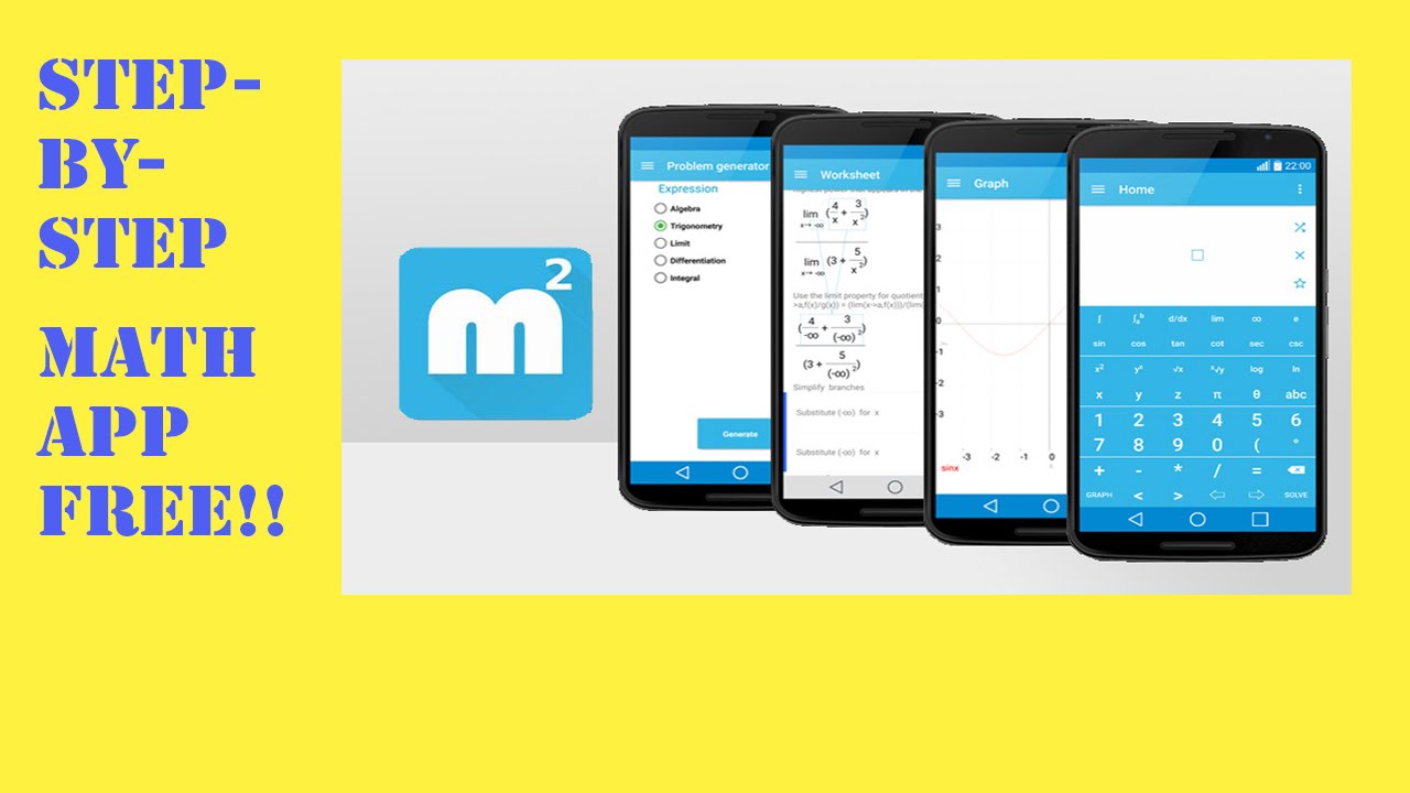FREE Math Step by Step App NO ROOT YouTube Free math step by step app no root youtube