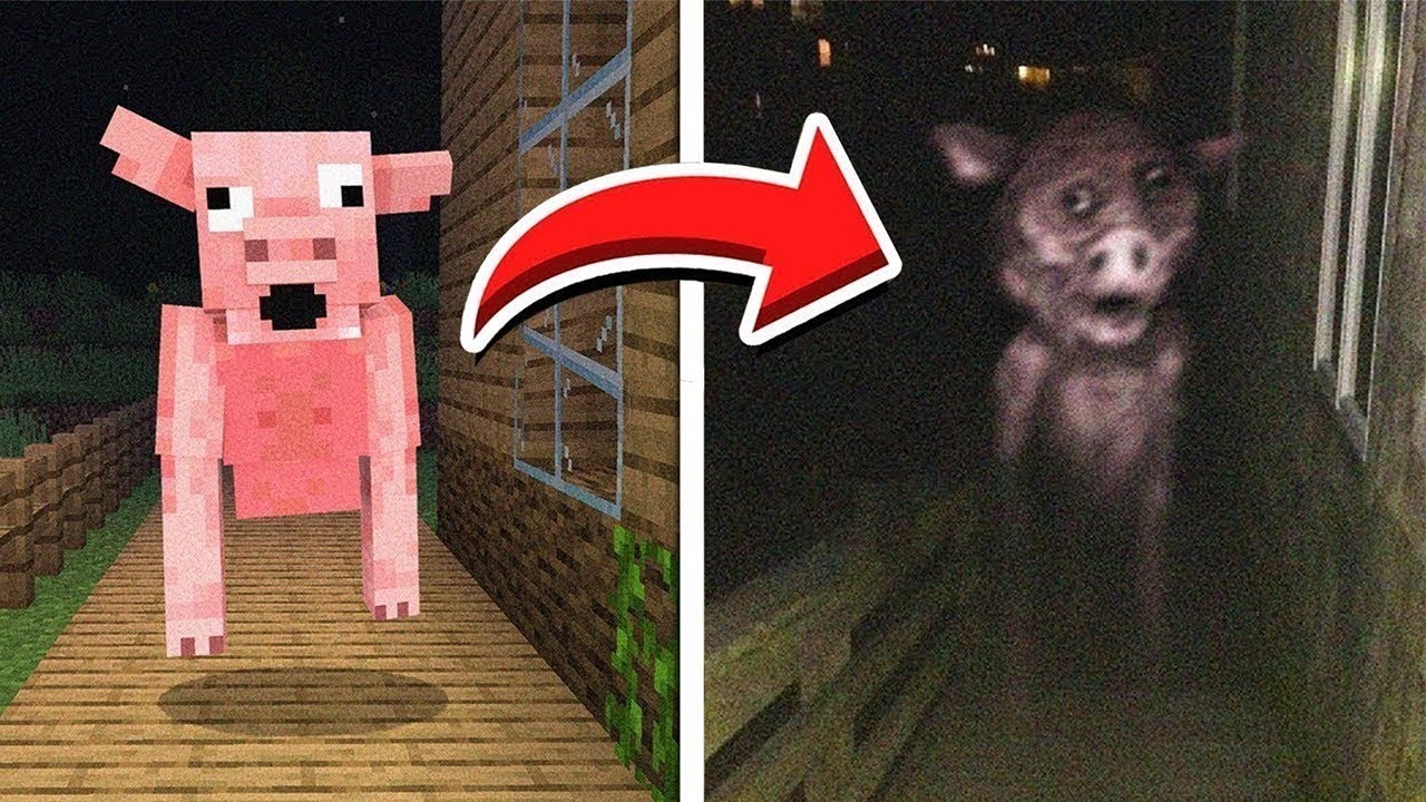 Minecraft Mobs CAPTURADOS NA VIDA REAL