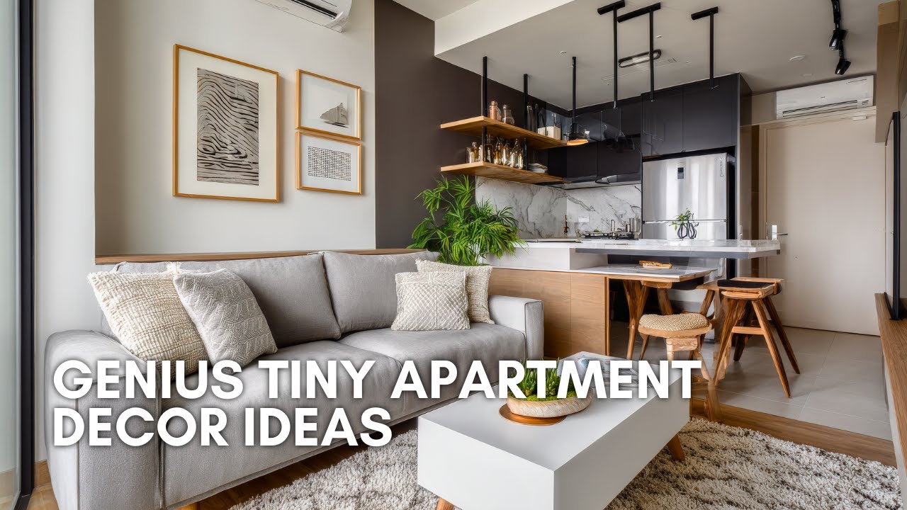 Genius Tiny Apartment Decor Ideas That Look Amazing and Save Space ...