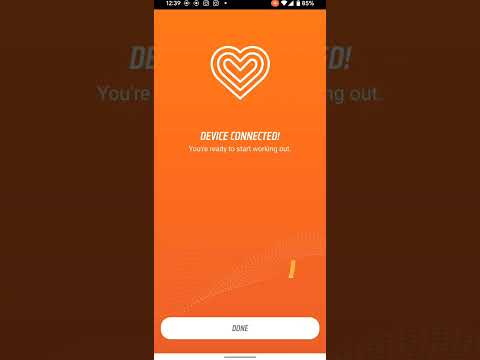 OTF Heart Rate Monitor - app connection  - Core and Burn