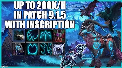 Make up to 200K/H with INSCRIPTION in Patch 9.1.5! Craft New Druid Travel Form Marks! WoW GoldMaking