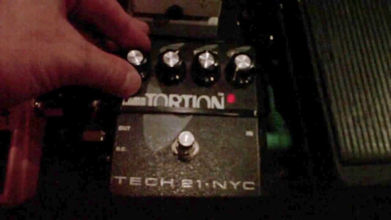 Tech 21 CompTortion Pedal, Distortion Compressor, 1966 Fender Pro