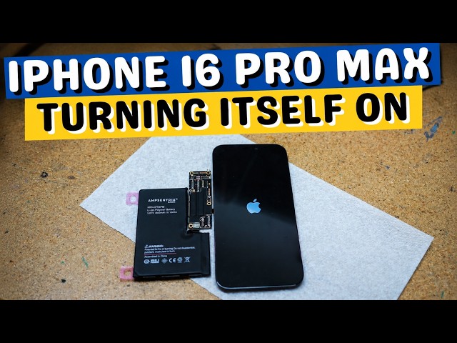 Stuck on Apple Logo iPhone 16 Pro max - YouTube