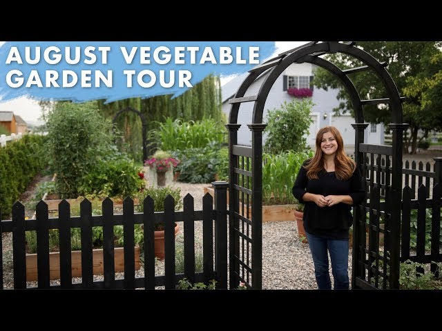 August Vegetable Garden Tour // Garden Answer