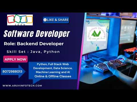 Zoho Backend Developer | Zoho Hiring 2025 | Zoho | Zoho Hiring  Software Developer