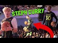 3 PT Shootout VS Steph Curry And His Family!