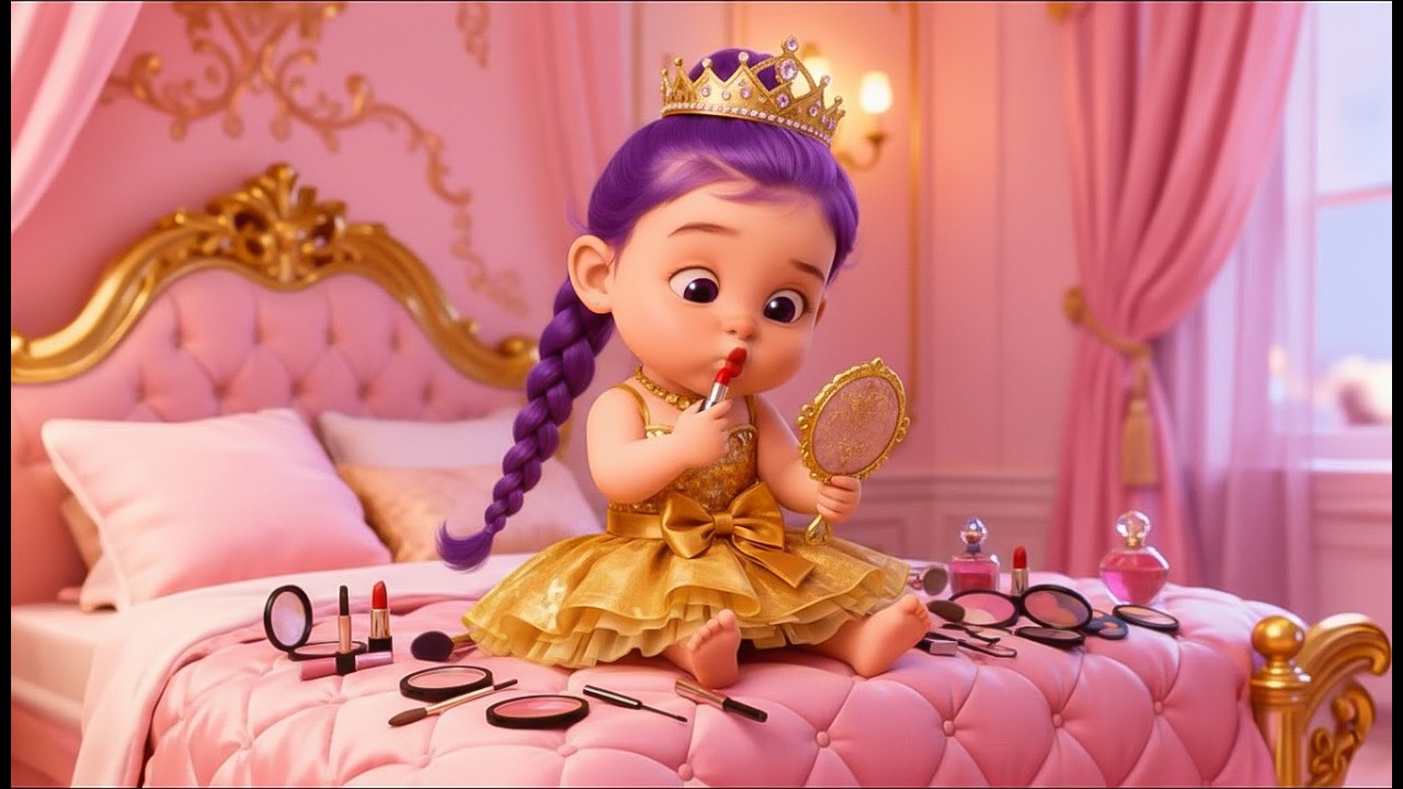 😱💄 Rumi Is Wearing Makeup And Walking The Catwalk For The First Time