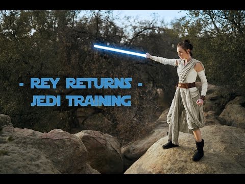 REY RETURNS - Jedi training