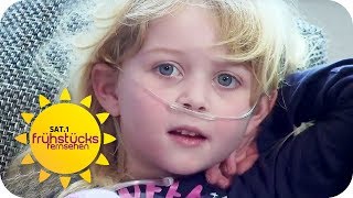 LENA (5) IST UNHEILBAR KRANK: Ein Leben mit Mukoviszidose | SAT.1 Frühstücksfernsehen | TV