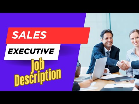 Sales Executive Job Description In Automobile Industry