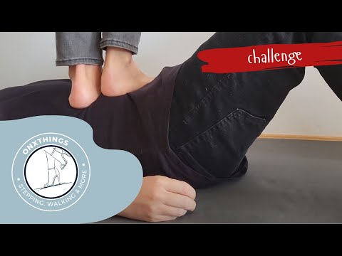 abs of steel challenge | girlfriend trampling on my stomach with bare feet