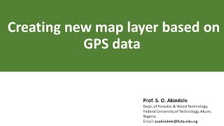 8. Using GPS Data in QGIS