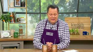 In the Kitchen with David Set of (2) 14-oz Insulated Travel Mugs on QVC