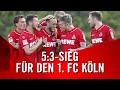 5:3-SIEG für den 1. FC KÖLN im Testspiel gegen den 1. FSV MAINZ 05