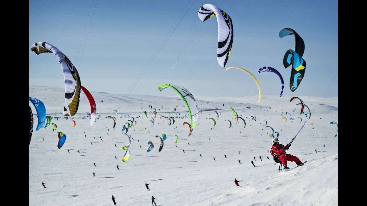 Wind Powered Ski And Snowboard Race Red Bull Ragnarok Youtube regarding How To Kite Snowboard