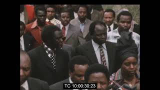 Funeral of JM Kariuki | Kenyan Politician | Man of the People | Murder Still Unsolved | March 1975