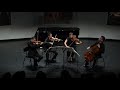 The Ebène Quartet plays Fauré quartet e-minor