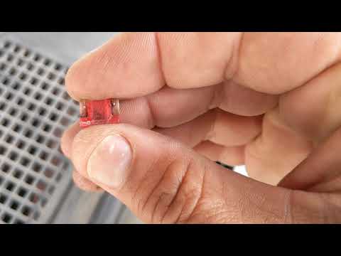 How to fix rear tail lights on a 2014 Chevy Traverse. See description for Fuse sizes.