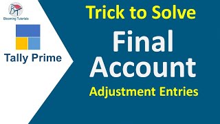 Final Accounts in Tally Tamil | Adjustment Entries & Journal Voucher Explained